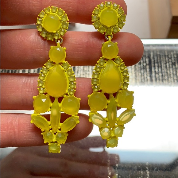 J. Crew Jewelry - JCrew yellow earrings J. Crew Jewelry - JCrew yellow earrings